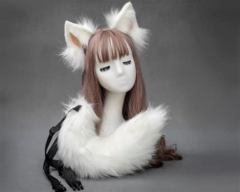 dog ears and tail set